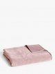 Linear Quilted Bedspread,Rosa Pink